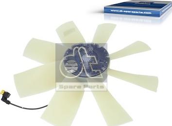 DT Spare Parts 2.15539 - Ventilator, radiator aaoparts.ro