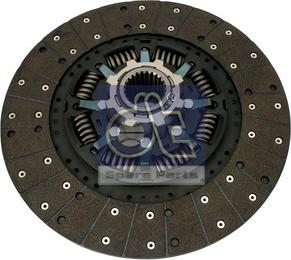 DT Spare Parts 2.30293 - Disc ambreiaj aaoparts.ro