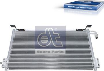 DT Spare Parts 2.76051 - Condensator, climatizare aaoparts.ro