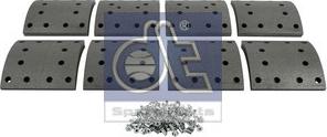 DT Spare Parts 7.92426 - Set garnituri de frictiune, frana tambur aaoparts.ro
