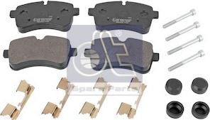 DT Spare Parts 7.92618 - Set placute frana,frana disc aaoparts.ro