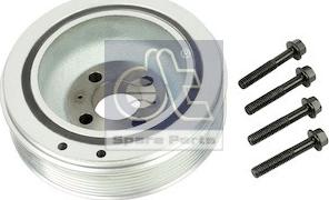 DT Spare Parts 7.54744 - Fulie curea, arbore cotit aaoparts.ro