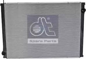 DT Spare Parts 7.21001 - Radiator, racire motor aaoparts.ro