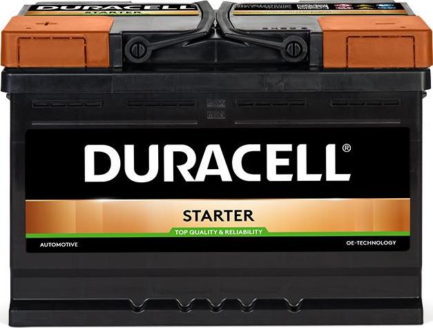 DURACELL 010572330801 - Baterie de pornire aaoparts.ro