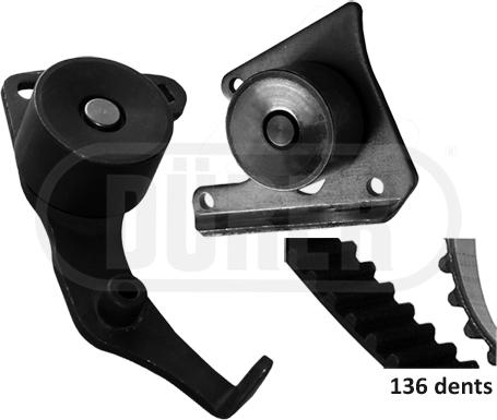 DÜRER 121065 - Set curea de distributie aaoparts.ro