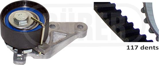 DÜRER DK141160 - Set curea de distributie aaoparts.ro