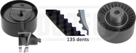 DÜRER DK121347 - Set curea de distributie aaoparts.ro