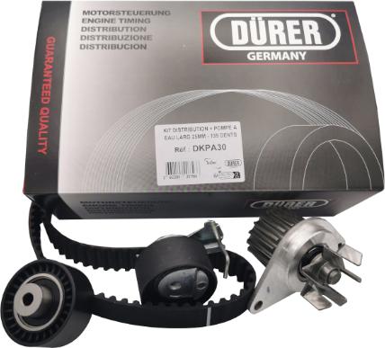 DÜRER DKPA30 - Set pompa apa + curea dintata aaoparts.ro