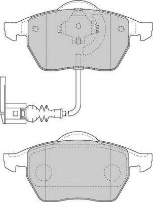 Skoda 1J0 698 151 Q - Set placute frana,frana disc aaoparts.ro