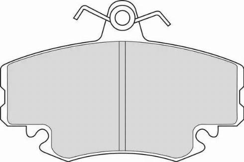 Duron DBP340845 - Set placute frana,frana disc aaoparts.ro