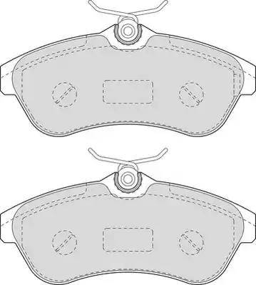Duron DBP341543 - Set placute frana,frana disc aaoparts.ro