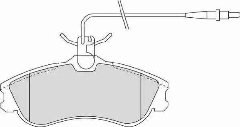 Duron DBP341112 - Set placute frana,frana disc aaoparts.ro