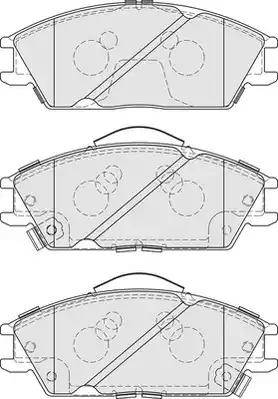 Duron DBP260435 - Set placute frana,frana disc aaoparts.ro
