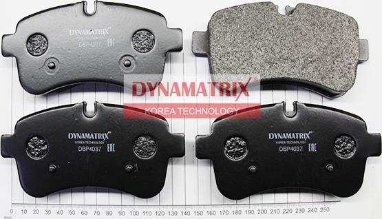Dynamatrix DBP4037 - Set placute frana,frana disc aaoparts.ro