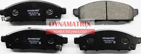 Dynamatrix DBP4023 - Set placute frana,frana disc aaoparts.ro