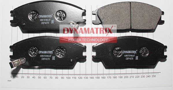 Dynamatrix DBP4076 - Set placute frana,frana disc aaoparts.ro