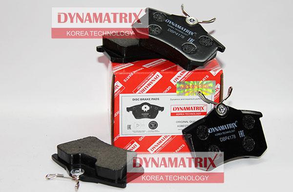 Dynamatrix DBP4178 - Set placute frana,frana disc aaoparts.ro