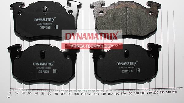 Dynamatrix DBP558 - Set placute frana,frana disc aaoparts.ro