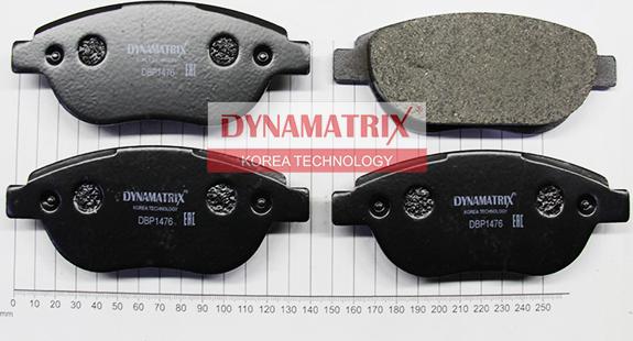 Dynamatrix DBP1476 - Set placute frana,frana disc aaoparts.ro