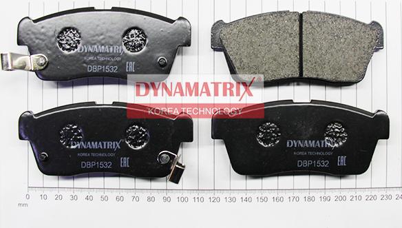 Dynamatrix DBP1532 - Set placute frana,frana disc aaoparts.ro