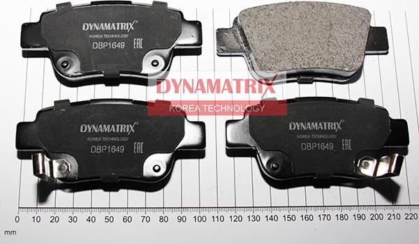 Dynamatrix DBP1649 - Set placute frana,frana disc aaoparts.ro