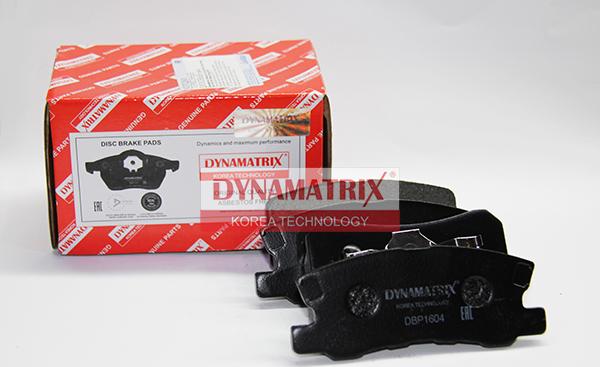 Dynamatrix DBP1604 - Set placute frana,frana disc aaoparts.ro