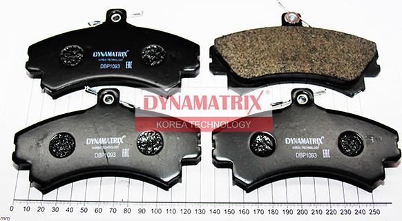 Dynamatrix DBP1093 - Set placute frana,frana disc aaoparts.ro