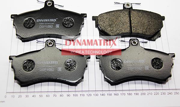 Dynamatrix DBP1092 - Set placute frana,frana disc aaoparts.ro
