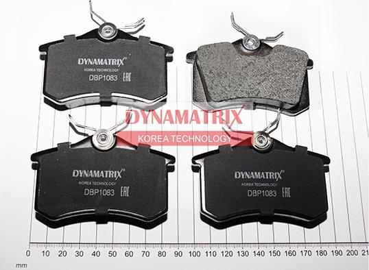 Dynamatrix DBP1083 - Set placute frana,frana disc aaoparts.ro