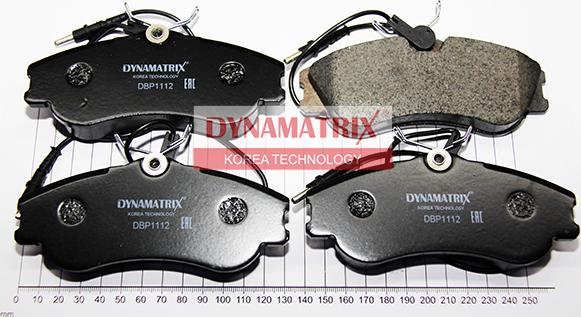 Dynamatrix DBP1112 - Set placute frana,frana disc aaoparts.ro