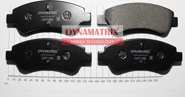 Dynamatrix DBP1399 - Set placute frana,frana disc aaoparts.ro