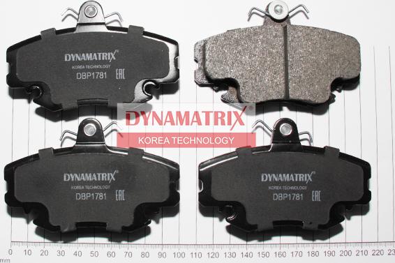 Dynamatrix DBP1781 - Set placute frana,frana disc aaoparts.ro