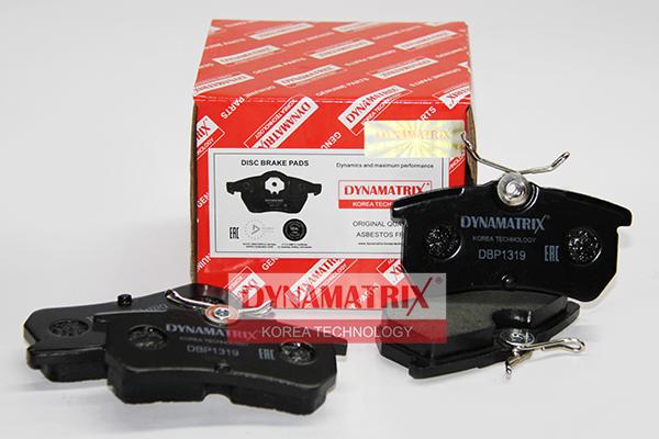 Dynamatrix DBP319 - Set placute frana,frana disc aaoparts.ro