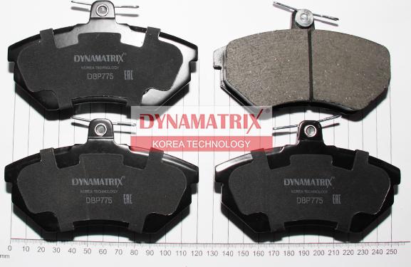 Dynamatrix DBP775 - Set placute frana,frana disc aaoparts.ro