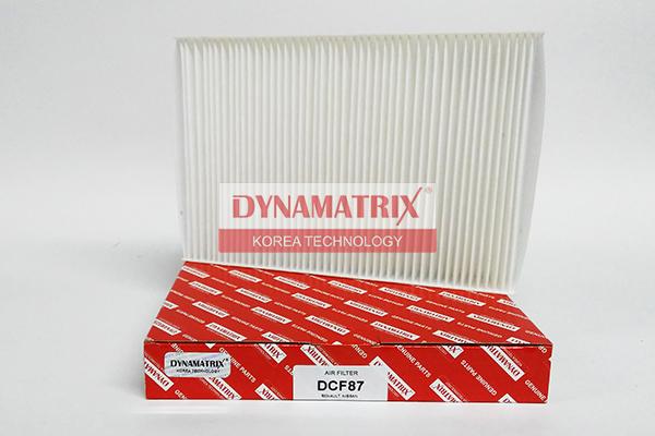 Dynamatrix DCF87 - Filtru, aer habitaclu aaoparts.ro