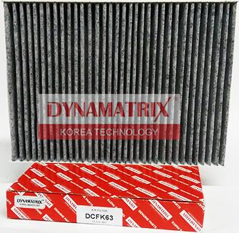 Dynamatrix DCFK63 - Filtru, aer habitaclu aaoparts.ro