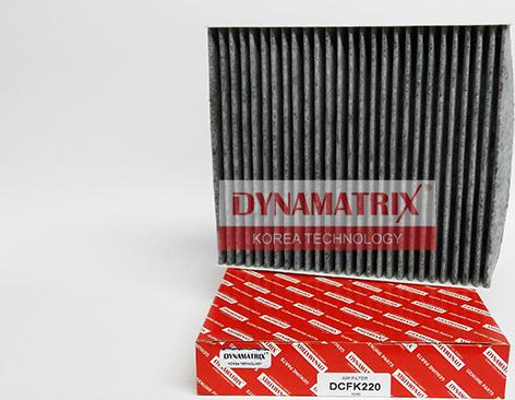 Dynamatrix DCFK220 - Filtru, aer habitaclu aaoparts.ro