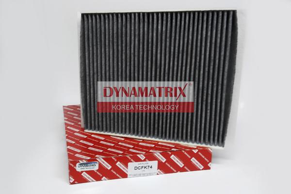 Dynamatrix DCFK74 - Filtru, aer habitaclu aaoparts.ro