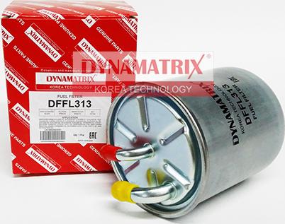 Dynamatrix DFFL313 - Filtru combustibil aaoparts.ro