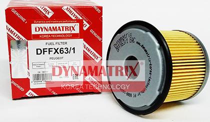 Dynamatrix DFFX63/1 - Filtru combustibil aaoparts.ro