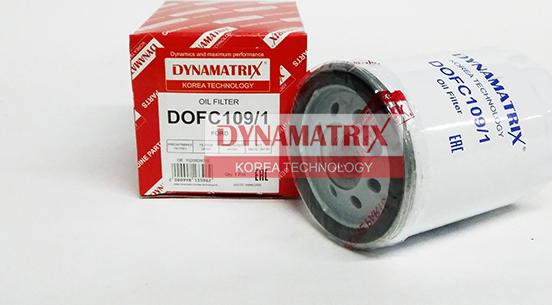 Dynamatrix DOFC109/1 - Filtru ulei aaoparts.ro