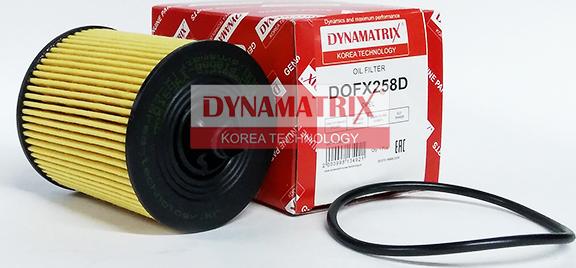 Dynamatrix DOFX258D - Filtru ulei aaoparts.ro