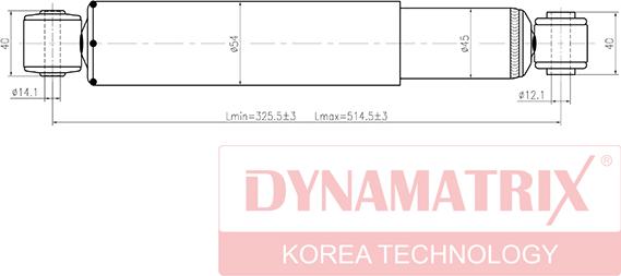 Dynamatrix DSA441081 - Amortizor aaoparts.ro