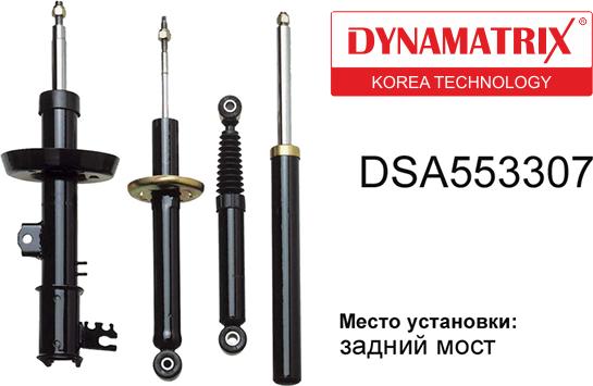 Dynamatrix DSA553307 - Amortizor aaoparts.ro