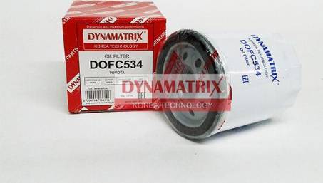 Dynamax DOFC534 - Filtru ulei aaoparts.ro