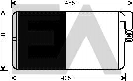 EACLIMA 45C45003 - Schimbator caldura, incalzire habitaclu aaoparts.ro