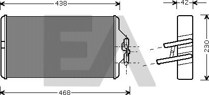 EACLIMA 45C45002 - Schimbator caldura, incalzire habitaclu aaoparts.ro