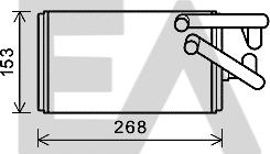 EACLIMA 45C51002 - Schimbator caldura, incalzire habitaclu aaoparts.ro