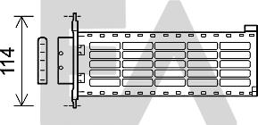 EACLIMA 45C10016 - Schimbator caldura, incalzire habitaclu aaoparts.ro