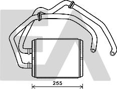 EACLIMA 45C30009 - Schimbator caldura, incalzire habitaclu aaoparts.ro